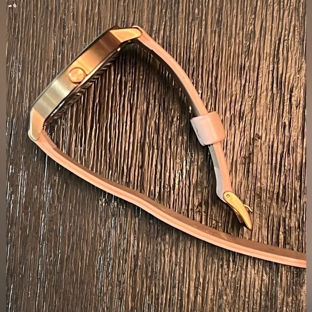 The Fifth rose gold and pink ladies watch